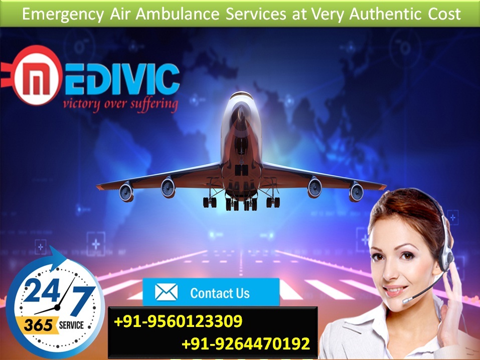 Medivic Aviation Air Ambulance Service in Delhi
