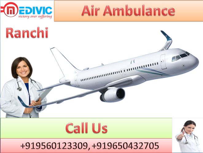 Air Ambulance Service in Ranchi